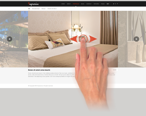 Touch Enabled Sliders