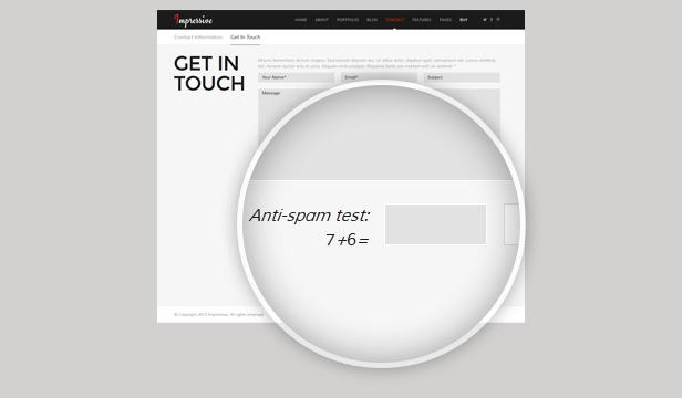 Working Contact Form With Validation and Anti-spam Test